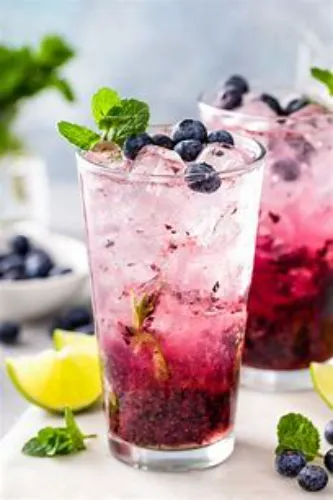 Blue Berry Mojito